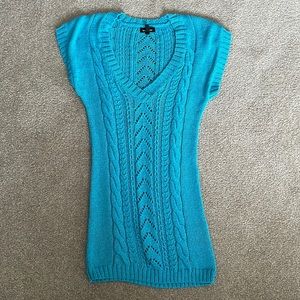 Le Chateau blue sweater size Small in excellent condition.